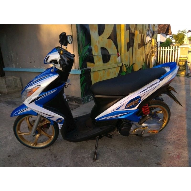 (BISA COD) STRIPING STIKER LIS VARIASI THAILAND MOTOR YAMAHA XEON RC 125 - MIO MX 125 THAILAND STR