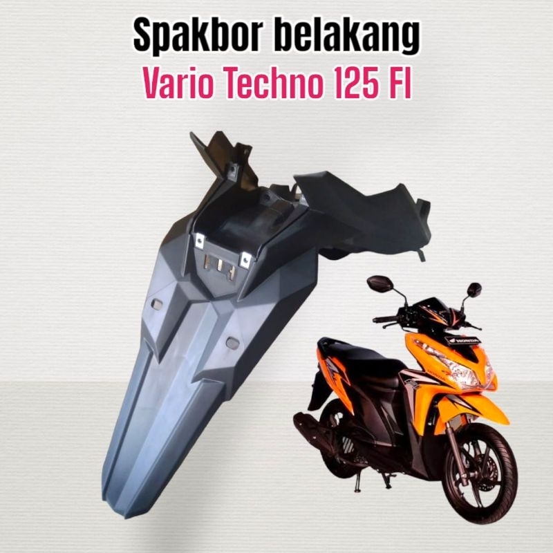spakbor belakang vario techno 125 fi old