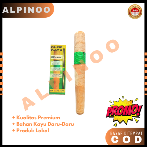 Klem Putar Kayu Pipa Egrek (33mm ke 38mm)