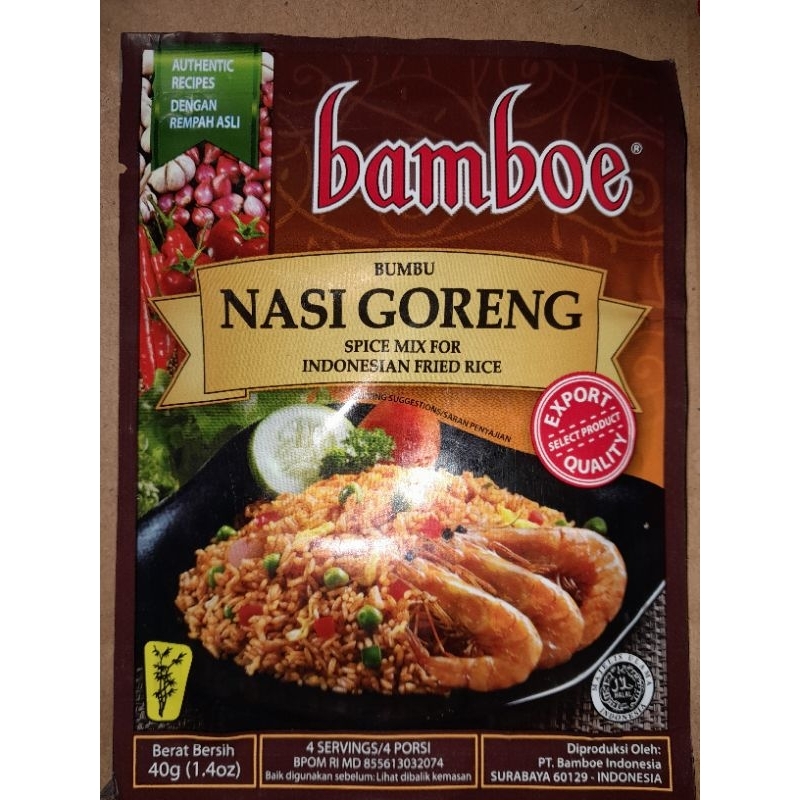 

Bamboe Nasi Goreng