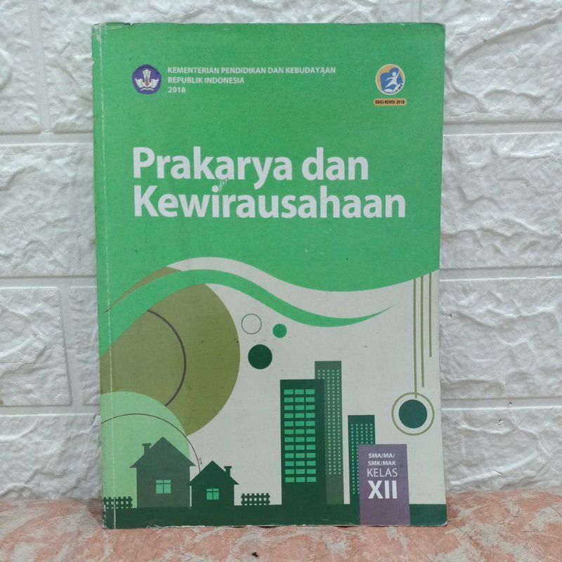 

buku prakarya dan kewirausahaan kelas SMS 12/XII