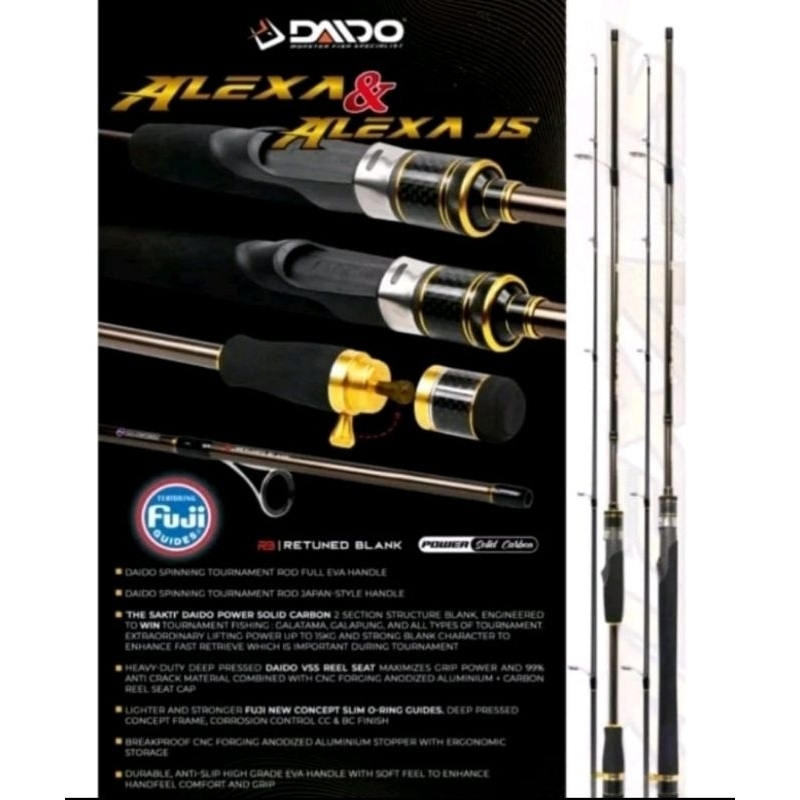 Joran Daido Alexa 165,180 carbon solid full fuji