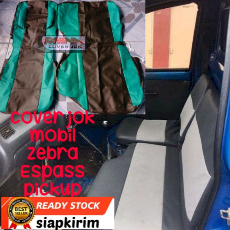 (PROMO TERMURAH)COD SARUNG JOK/COVER JOK MOBIL  ZEBRA ESPASS PICK UP