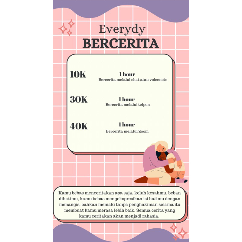 

Jasa curhat / bercerita online