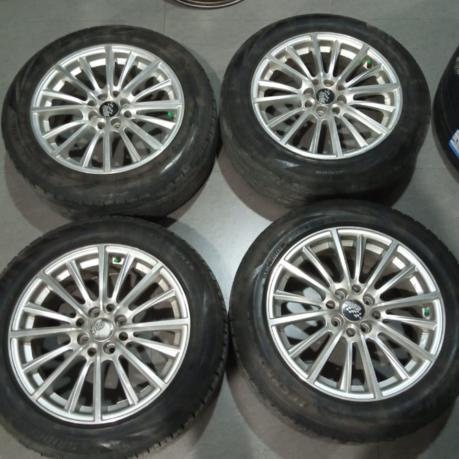 Pelek Racing Mobil Velg SSW Jari2 Bekas Ring 16 lebar 7 Inch Lubang Baut 4 x 100 Dan 4 x 114,3 Offse