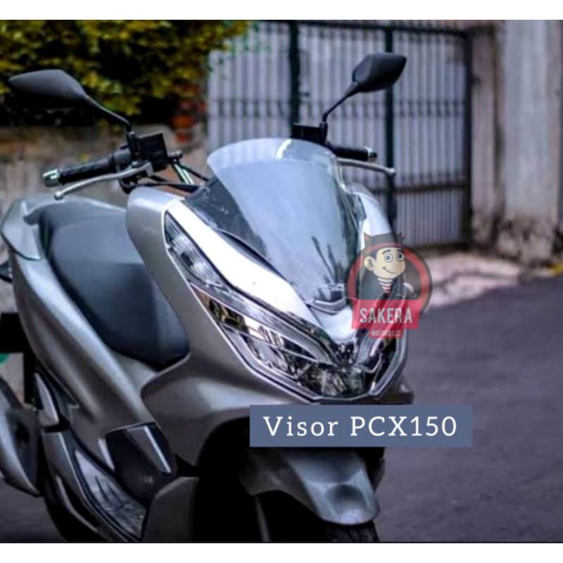 Visor Depan/ Visor Depan Ori PCX 160, PCX 150, PCX 160 Standar Panjang