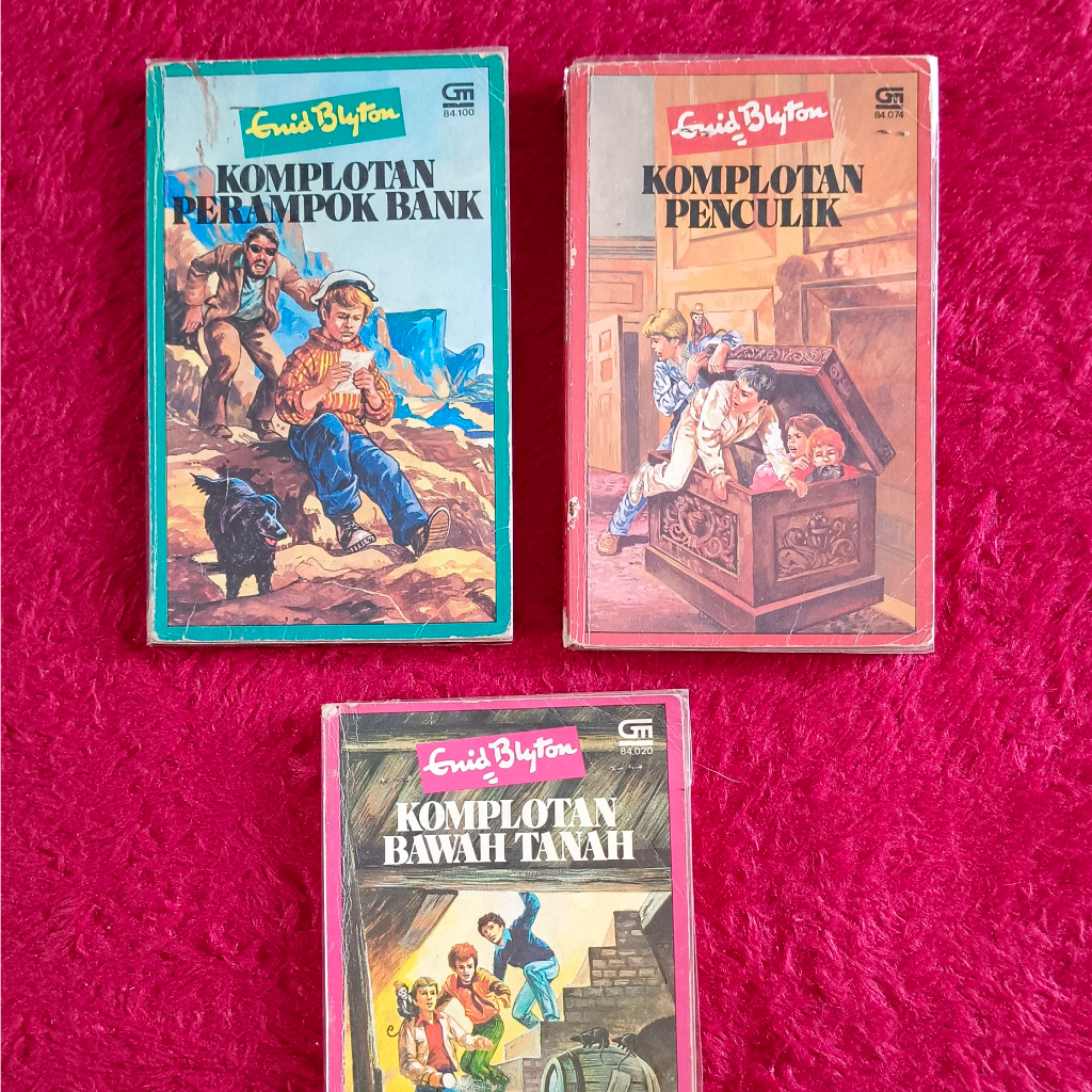 Barney Mysteries Enid Blyton Komplotan Penculik, Perampok, Bawah Tanah