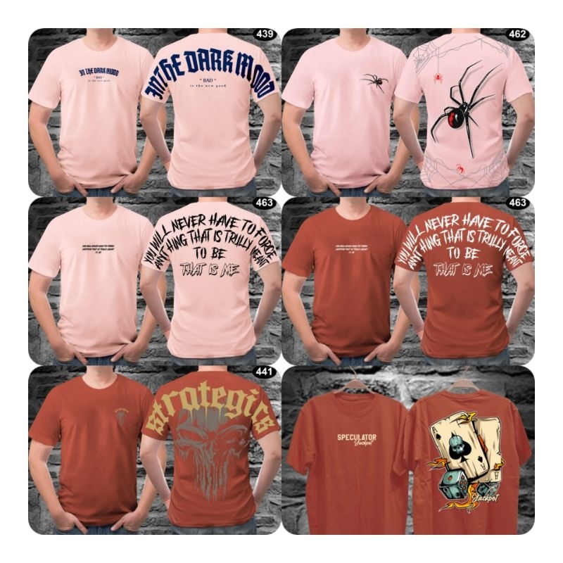 BAJU KAOS PRIA KEREN KAOS DISTRO DEWASA BAJU COWOK KEKINIAN