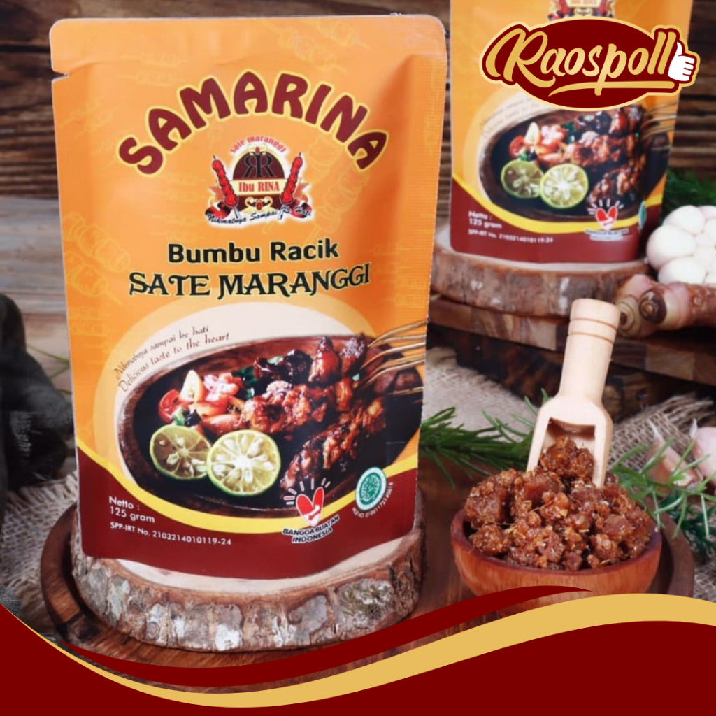 

SAMARINA Bumbu Racik Sate Maranggi khas Purwakarta 125 gram