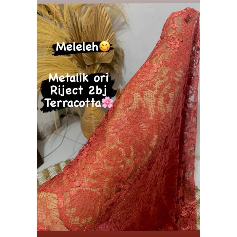 kain kebaya metalik ORI riject/ kebaya bali