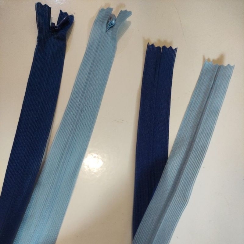 resleting jepang biru / resleting jepang RH / rest