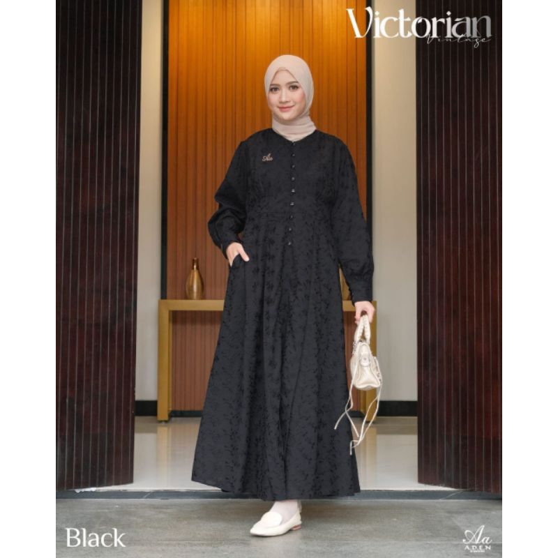 victorian vintage dress A.D.E.N hijab