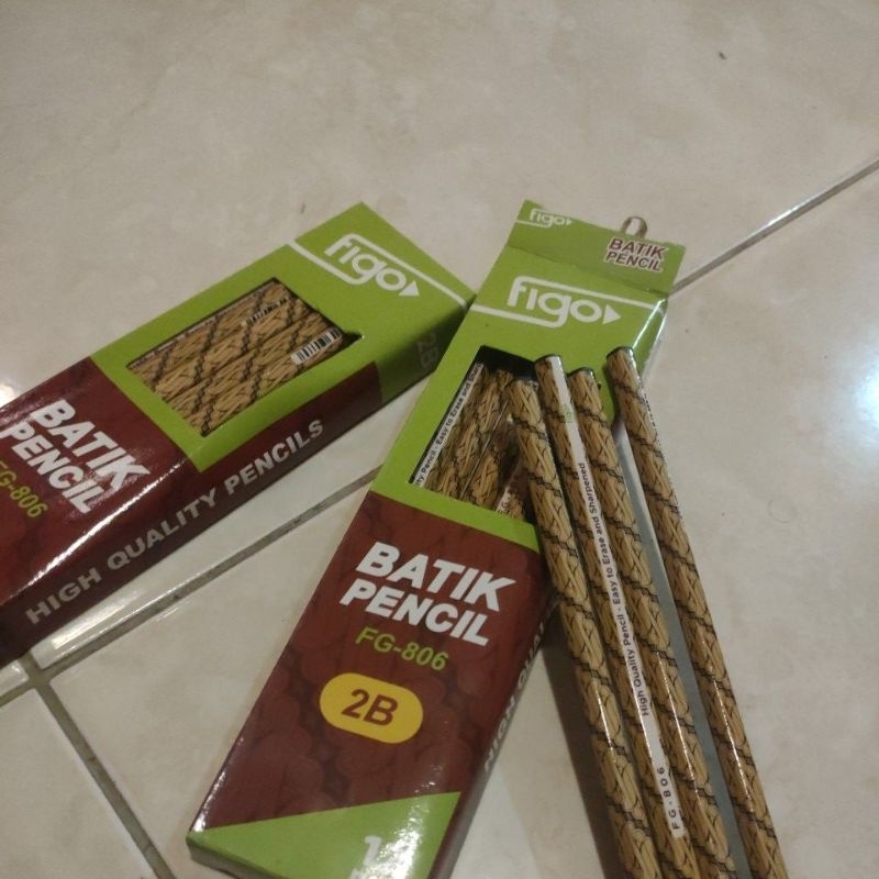 

1lsn Pensil murah Pensil figo pensil batik