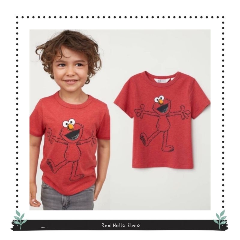 KAOS ANAK HNM / BAJU ANAK LAKI-LAKI / ELMO / HM BOYS TEE 03