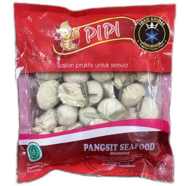 

Pipi pangsit seafood / moneybag 250gr