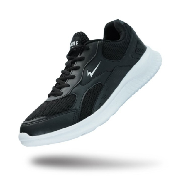 Unik Running Wanita Limited MONZA Hitam Pria 41 Putih - Shoes Sepatu Olahraga Lari EAGLE Lifestyle