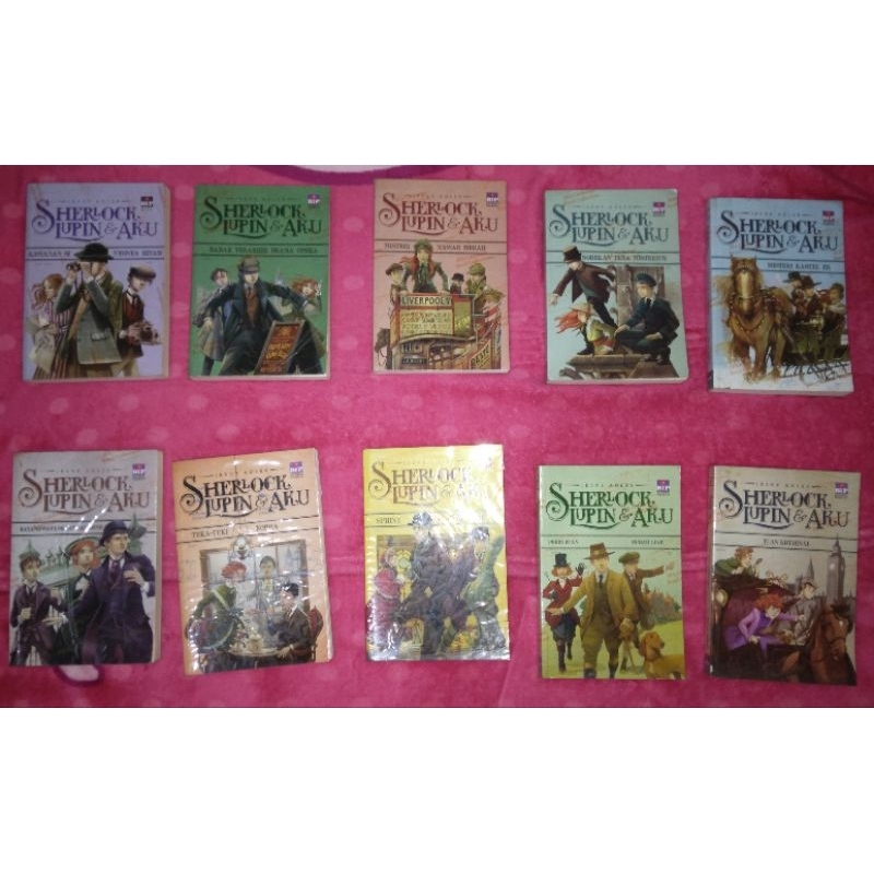 Baca deskripsi sebelum membeli Novel Misteri Sherlock, Lupin, dan Aku (Irene Adler) Vol 1-10