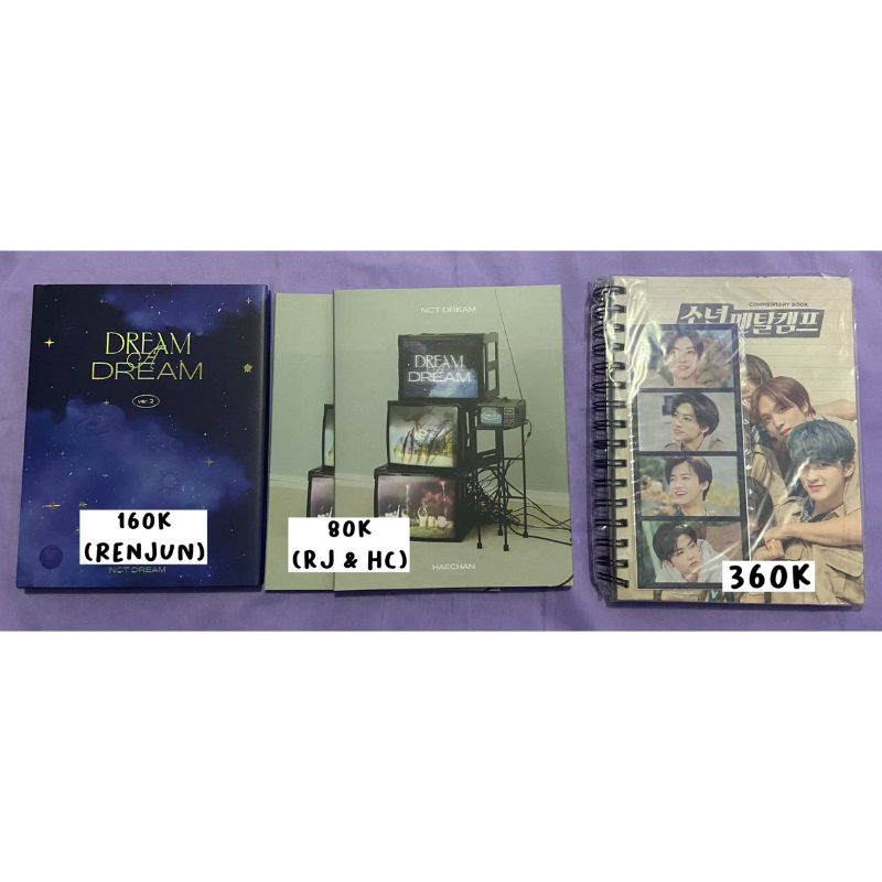 commentary book JAEMIN  postcard book haechan dad ver. 2
