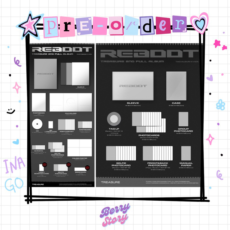 [PO] ALBUM TREASURE - REBOOT