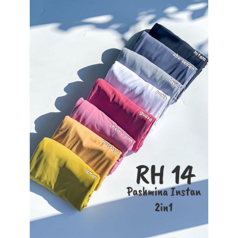 Hijab Pashmina instan RH14