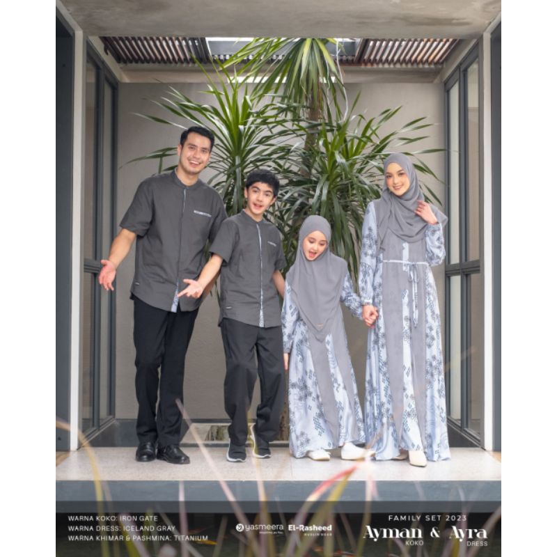 FAMSET AYMAN & AYRA 2023 YASMEERA (AYRA GAMIS ANAK)