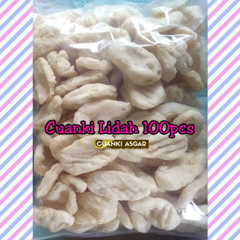 

Cuanki Lidah 100pcs COD - Toping Boci Seblak Mie Ayam Bakso - Lidah Kucing