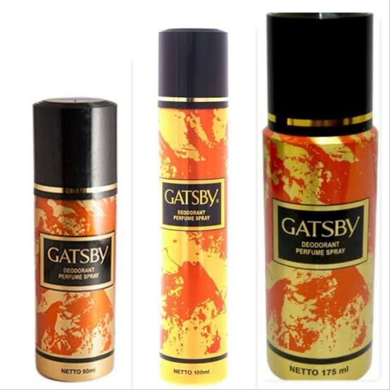 GATSBY DEODORANT PERFUME SPRAY GOLD 50ML, 100ML &amp; 175ML | PARFUM LAKI / Spray Perfume Spray Gold Deodoran Gatsbi Getsby Gesbi Parfum Gesbi Getsbi