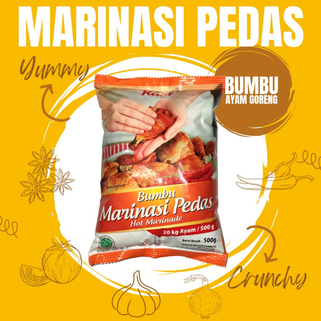 

Bumbu Marinasi Ayam / Marinade Ayam Hot Marinade KAEF