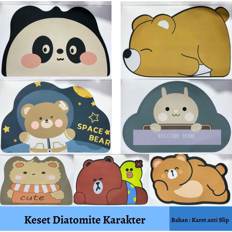 keset diatomite karakter anti selip