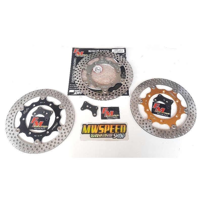 disk fm racing ninja150 / cakram ninja rr & disk depan cakram depan fmracing ninja rr old/ninja rr n
