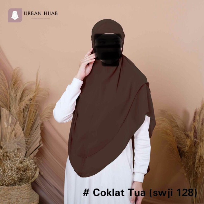 HIJAB BERGO ARABIAN CHIFFON JUMBO, Sarah Bergo Arabian Jumbo Urban