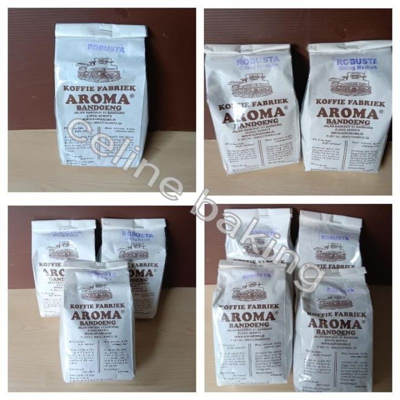 

Kopi Aroma Robusta 250 gram / kopi aroma bandung