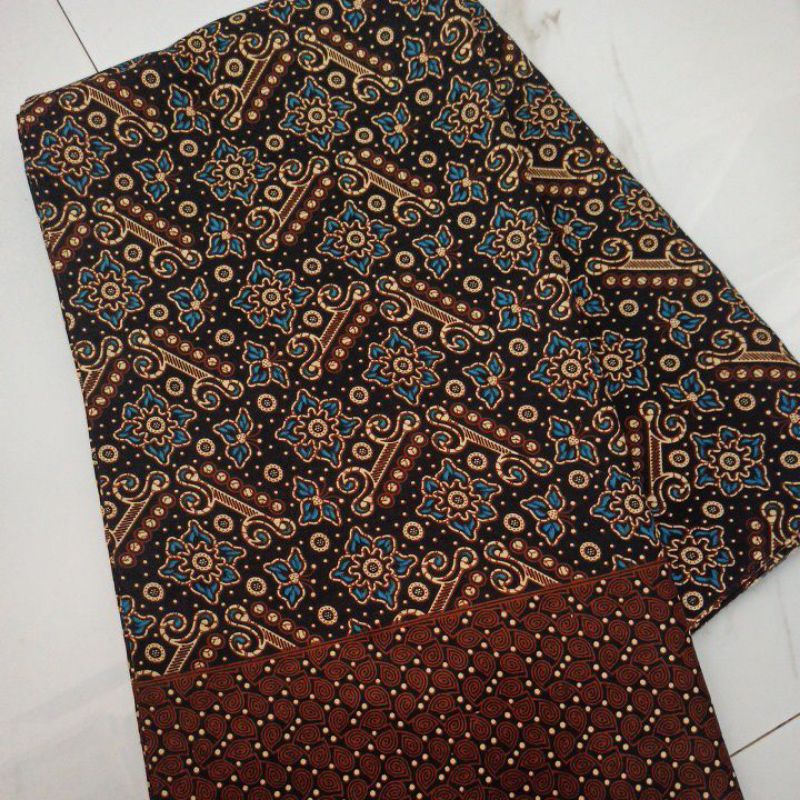 hmt kain batik melati Mataram warna sogan lawasan batik coklat bahan seragam