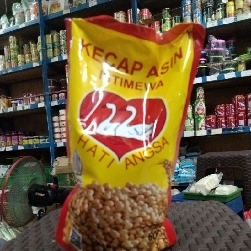 

kecap asin cap hati angsa/kecap asin refil