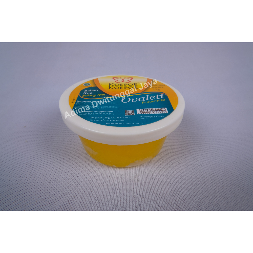 

Koepoe Koepoe Ovalett / Koepoe Koepoe Pelembut Kue Ovalett 75gr