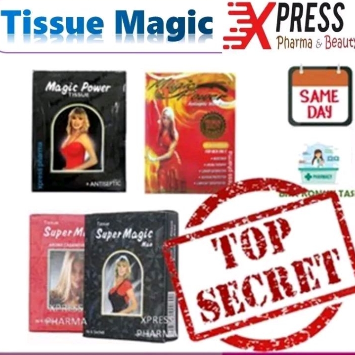 Tisu Magic , Tissu super magic man , tissue magic max maxx