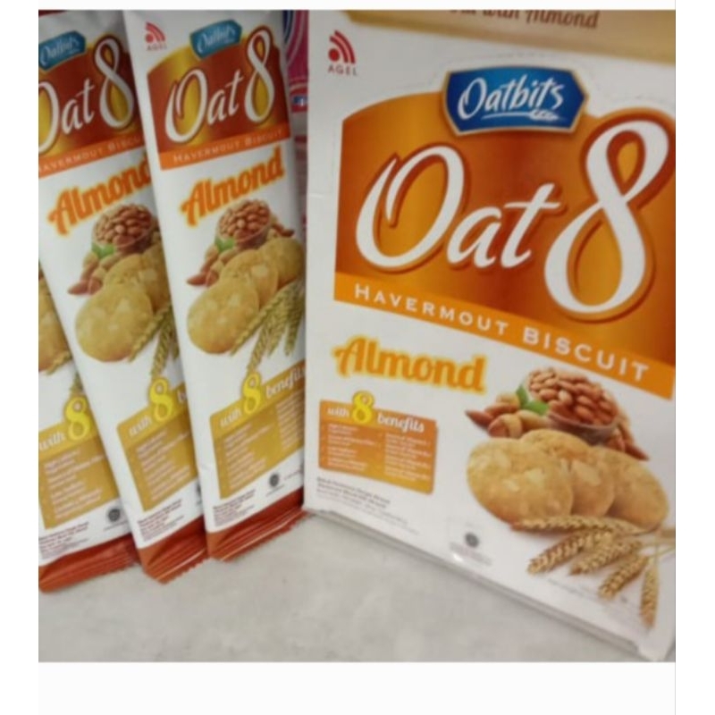 

Oatbits Oat 8 Almond 6 Sachet x28.5gr