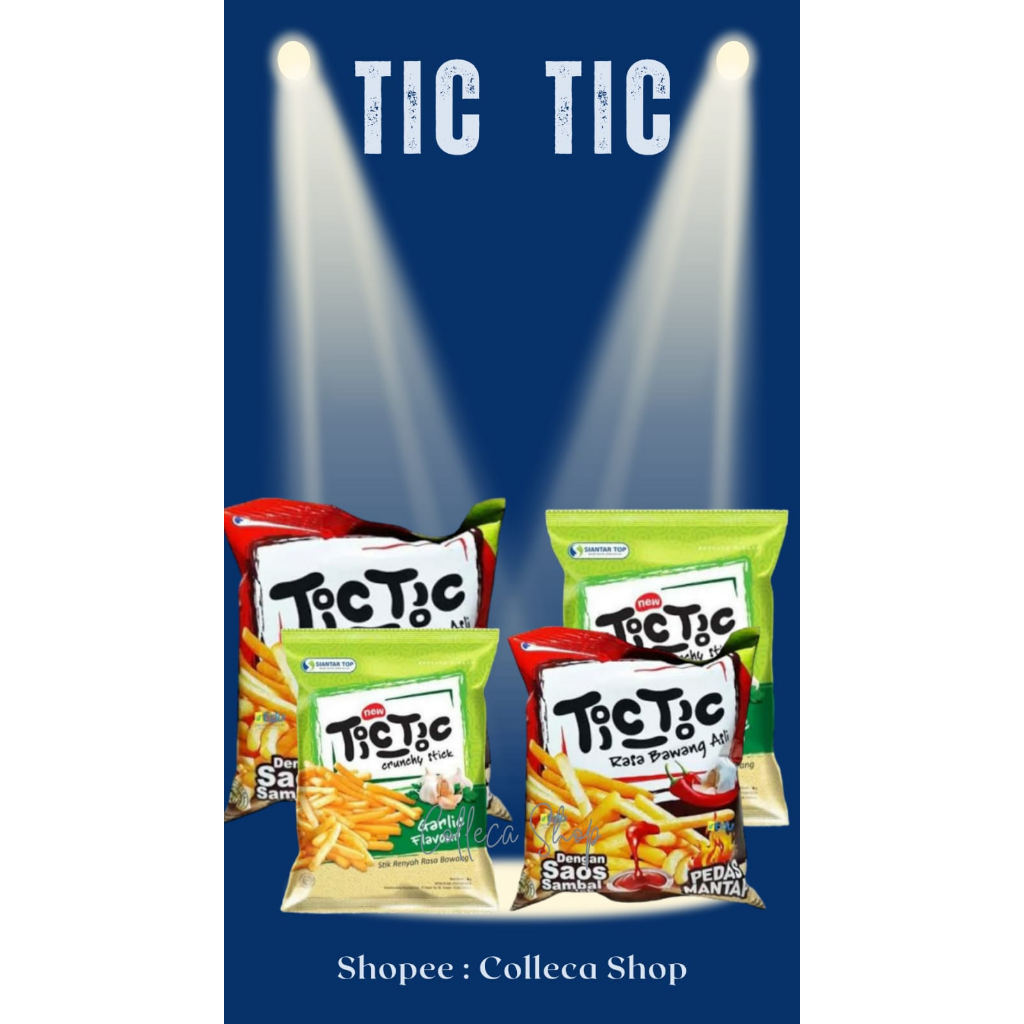 

Tic Tic Crunchy Stick Rasa Bawang 25 gramx 1opcs