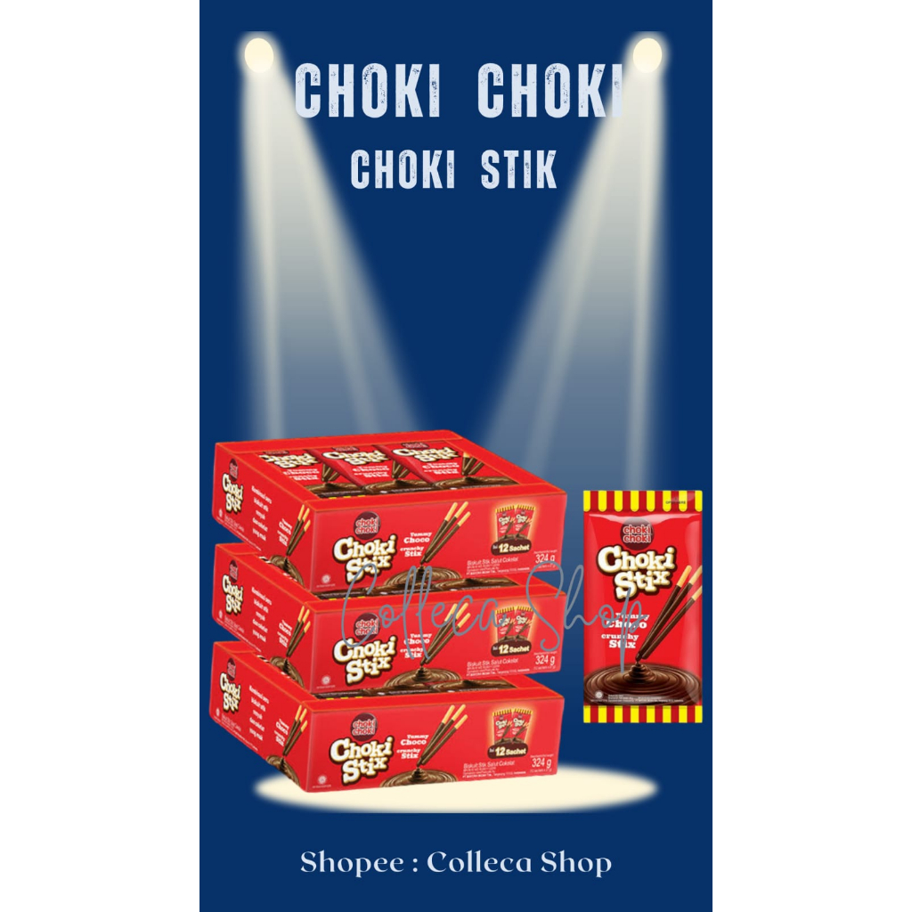 

Choki-choki Stix - 1Box isi 12 bungkus