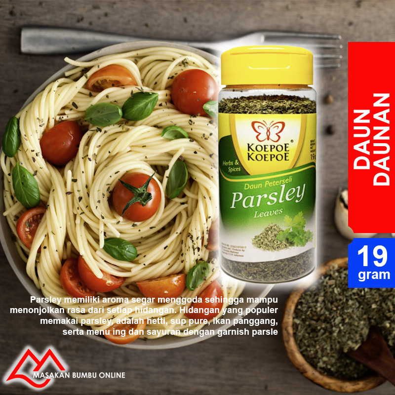 

Daun Parsley Kering / Daun Peterseli Kering - Cap Koepoe Koepoe