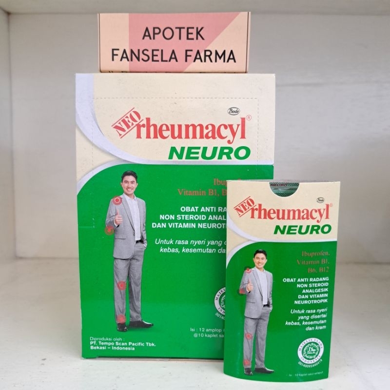Neo Rheumacyl Neuro Nyeri otot Kebas Kesemutan Kram otot