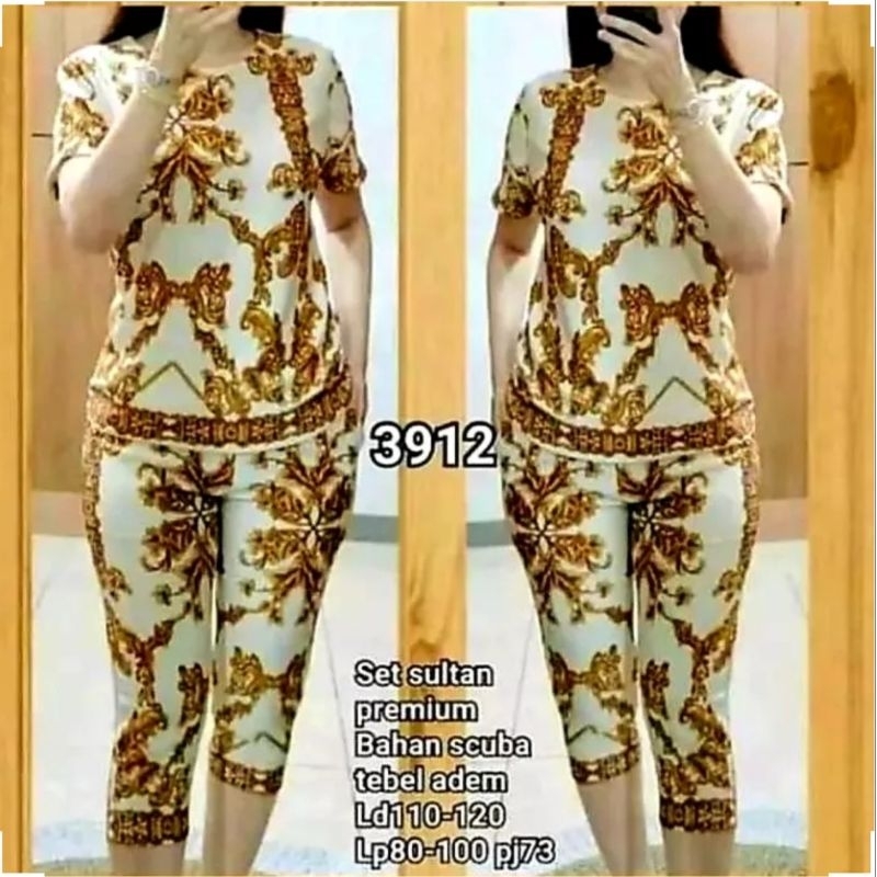PROMO SETELAN SULTAN TERBARU / SETELAN SULTAN PENDEK / SETELAN WANITA TERBARU / SETELAN SULTAN PENDE