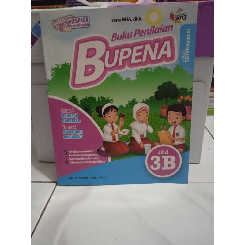 

buku penilaian BUPENA JILID 3A SD IRENE