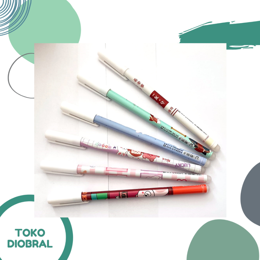 

Bolpoin warna Biru / Bolpen Gel bisa dihapus / Eraseable Pen isi 1pcs