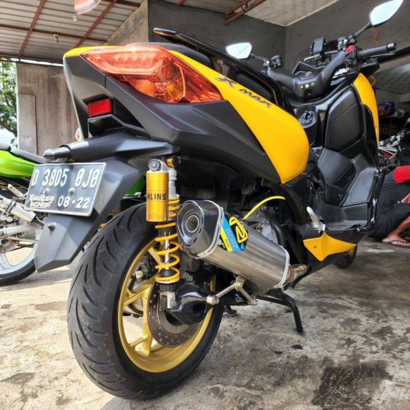 knalpot yamaha XMax 250 rob1 racing std racing - knalpot XMax new - XMax all varian 250 CC bisa