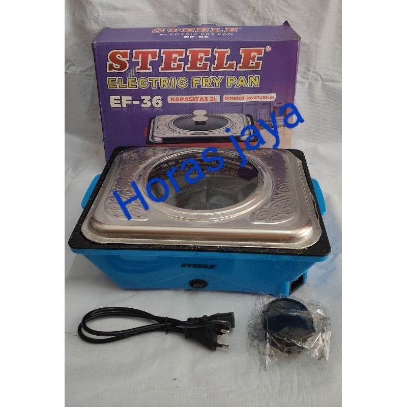 Panci Electric / Electric Fry Pan STEELE EF-36
