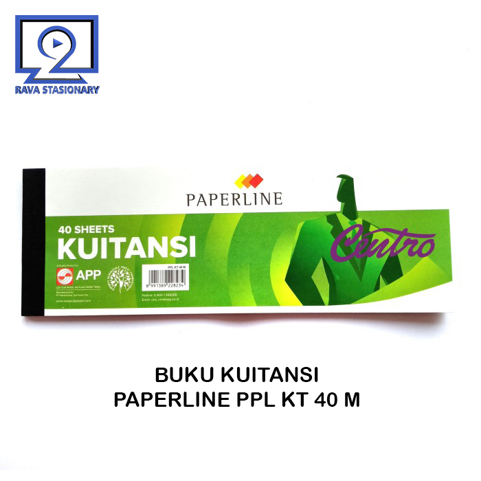 

BUKU KUITANSI PAPERLINE PPL KT 40 M