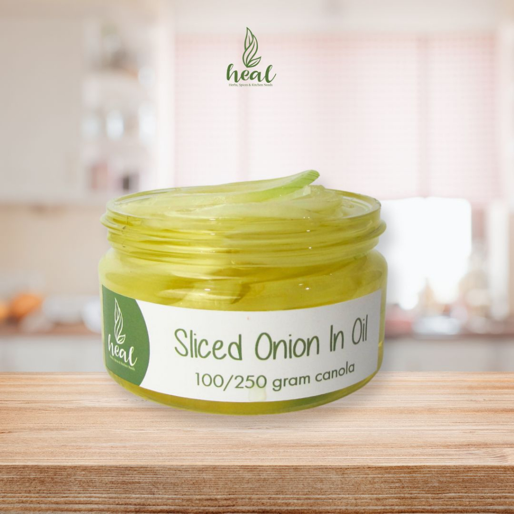 

BAWANG BOMBAY IRIS | BAWANG BOMBAY DALAM MINYAK | SLICED ONION IN OIL | JUAL BAWANG