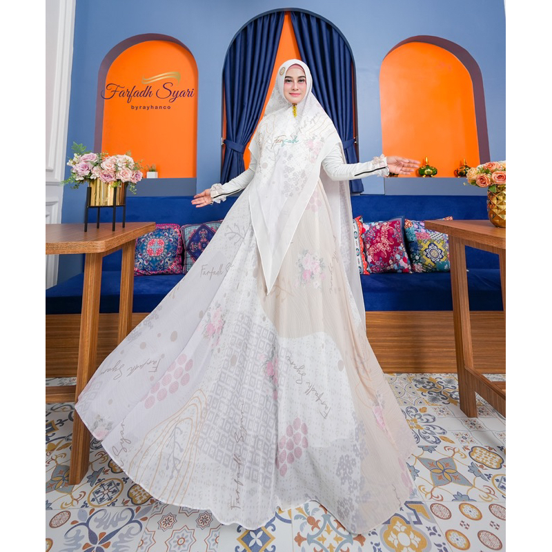Gamis Aqilla Series Farfadh Syari by Rayhanco