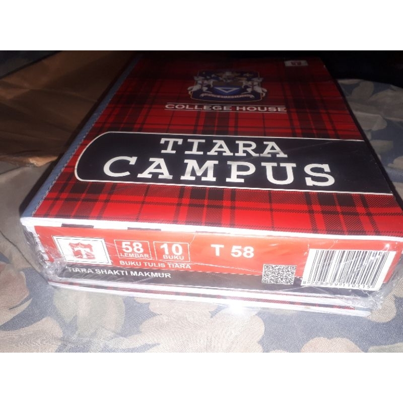 

buku tulis tiara campus isi 58